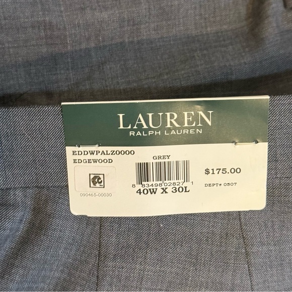 NWT Lauren Ralph Lauren Men’s UltraFlex Classic-Fit Suit - Picture 8 of 9